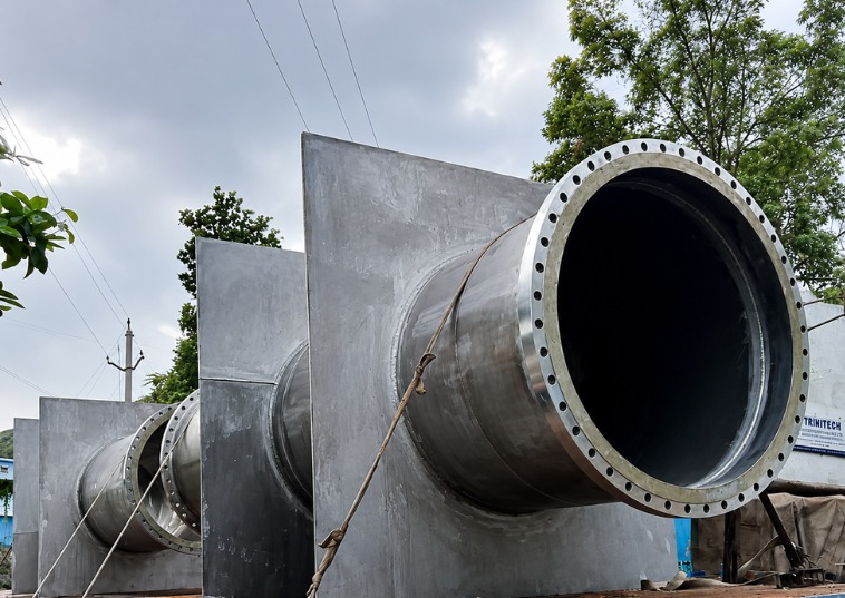 Fabricated puddle flange component