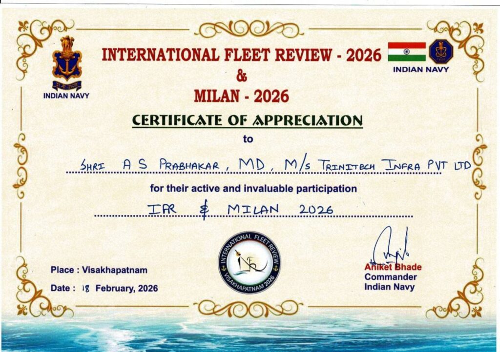 Trinitech IFR 2026 Milan accreditation certificate