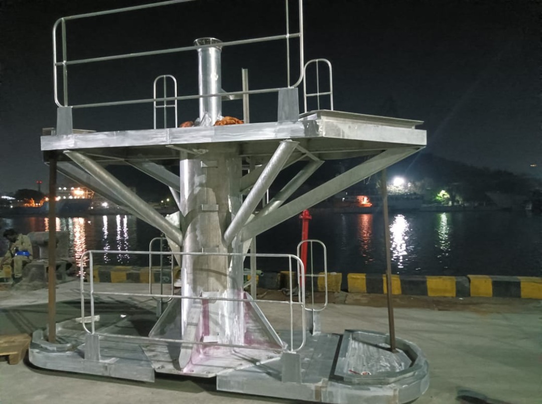 Tide Efficiency Gangway structure at a quayside