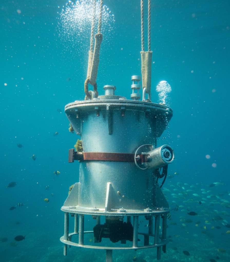 Underwater instrumentation validation setup